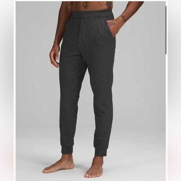LULULEMON Men Intent Jogger 30" in Heather Black size M - Picture 1 of 6